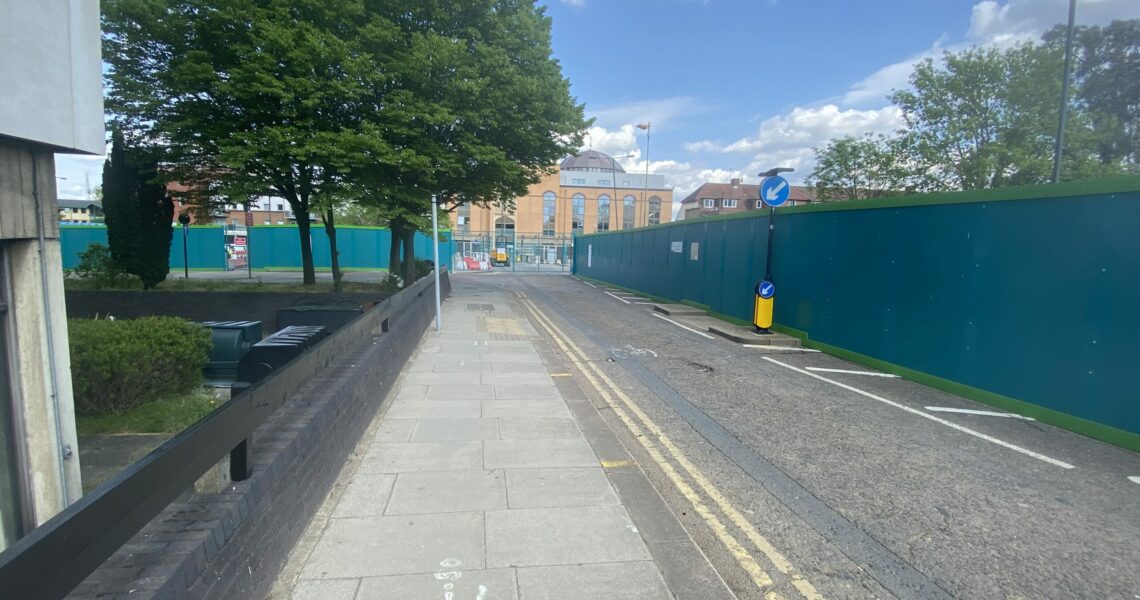 Hoarding solution from Hoard-it at milton road