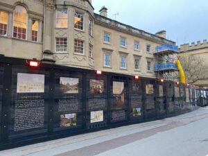 Hoarding solution at Hertford College Oxford, from Hoard-it