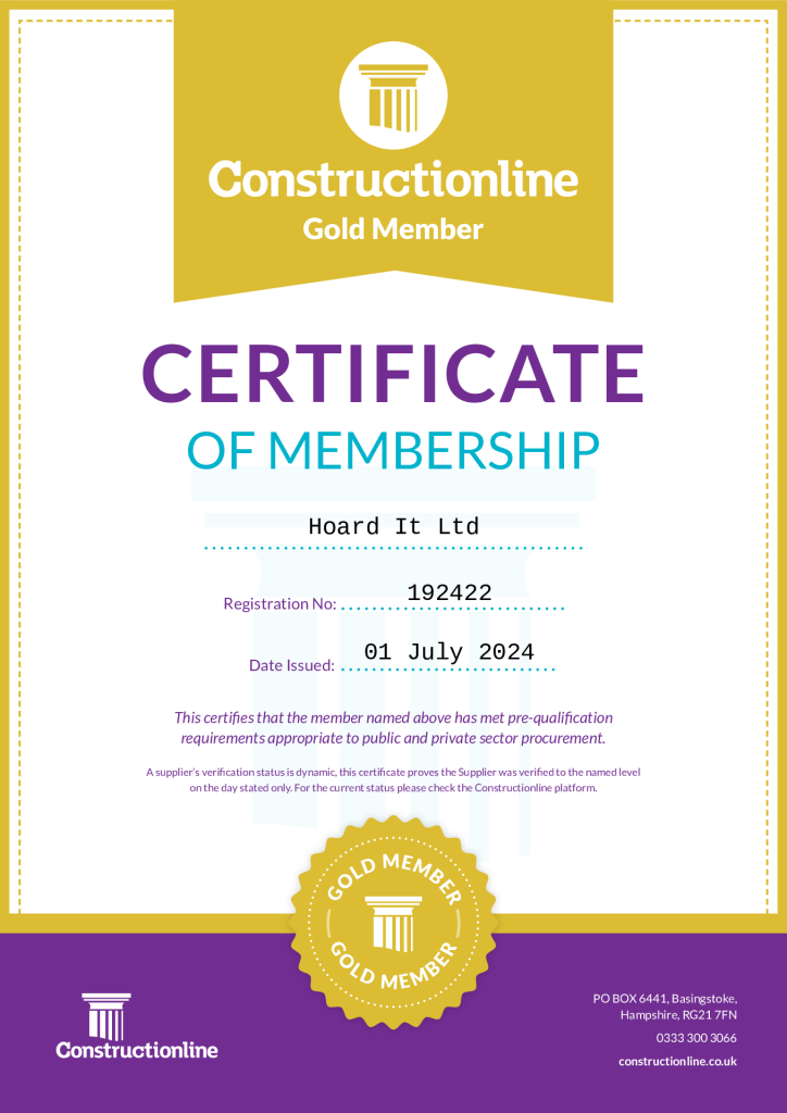 Constructionline – Gold Member