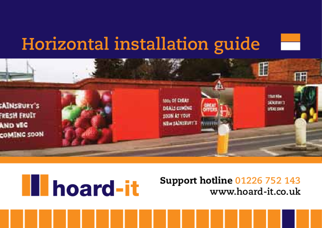 Hoarding Installation Guide