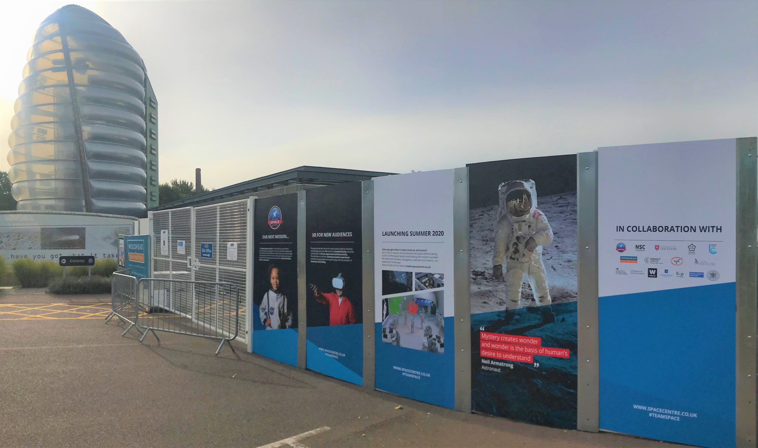 Brand-it delivers site graphics solutions including Heras fencing