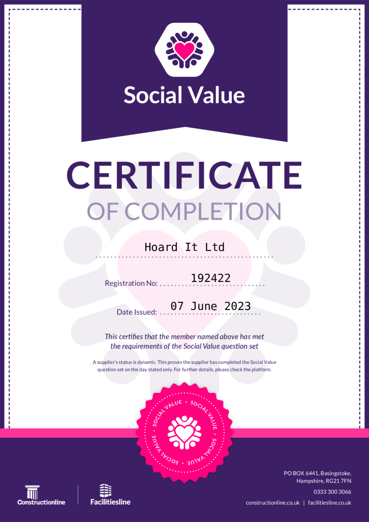 Constructionline – Social Value