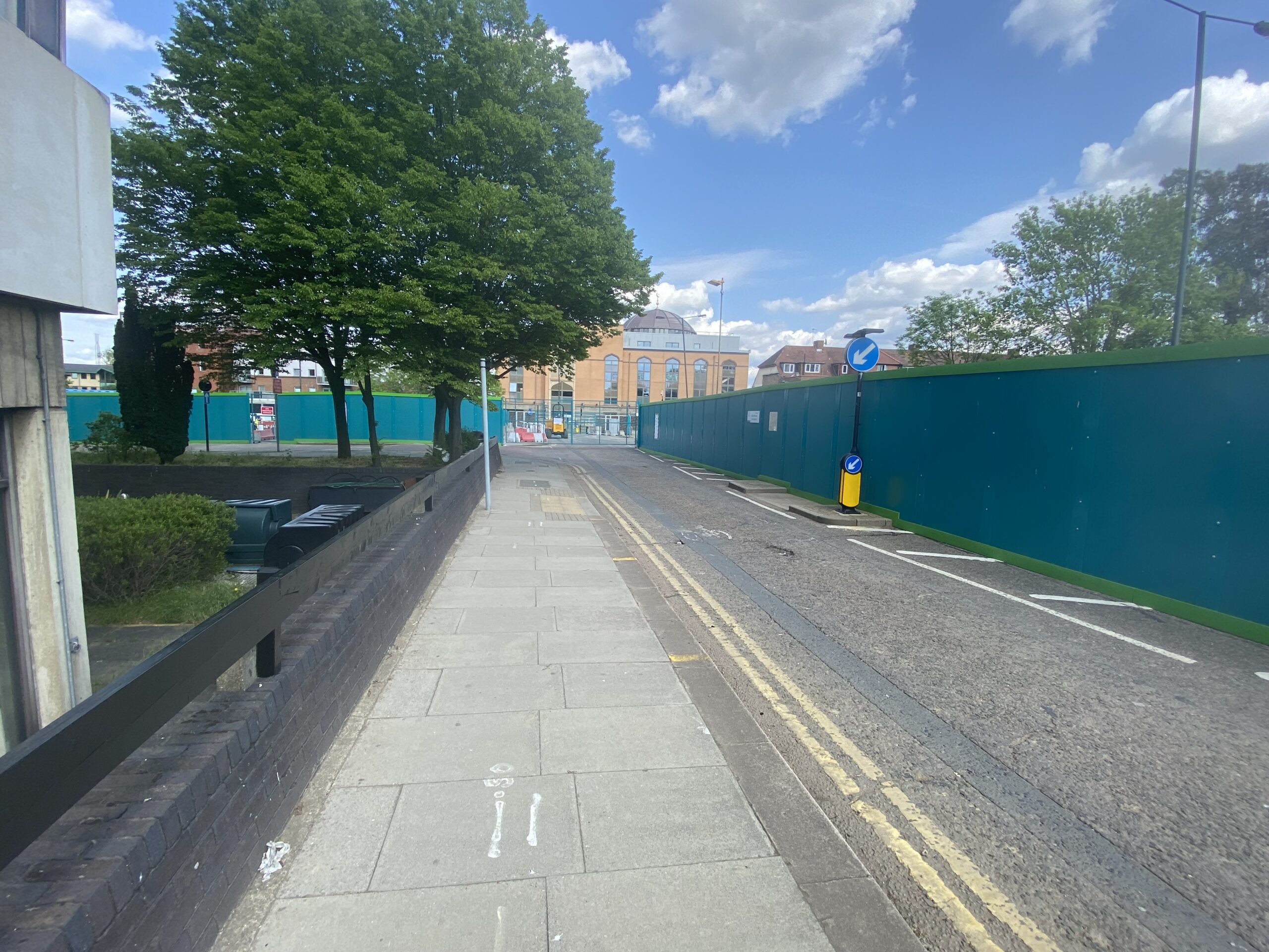 Hoarding solution from Hoard-it at milton road