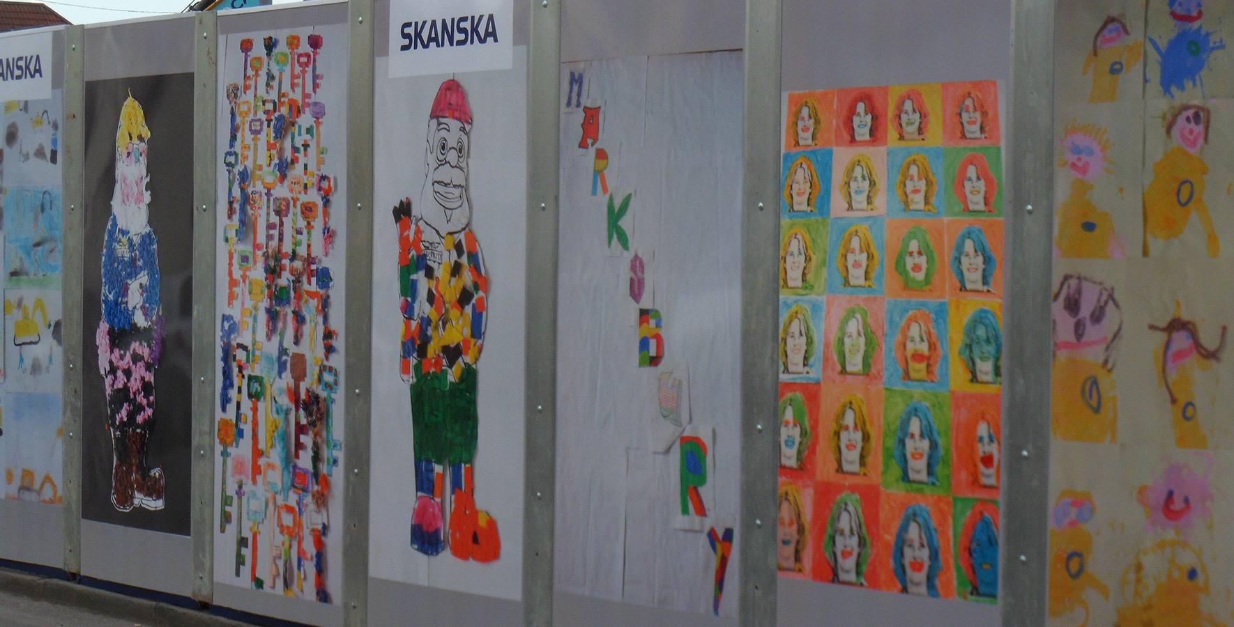 oasis academy - hoarding panels from Hoard-it