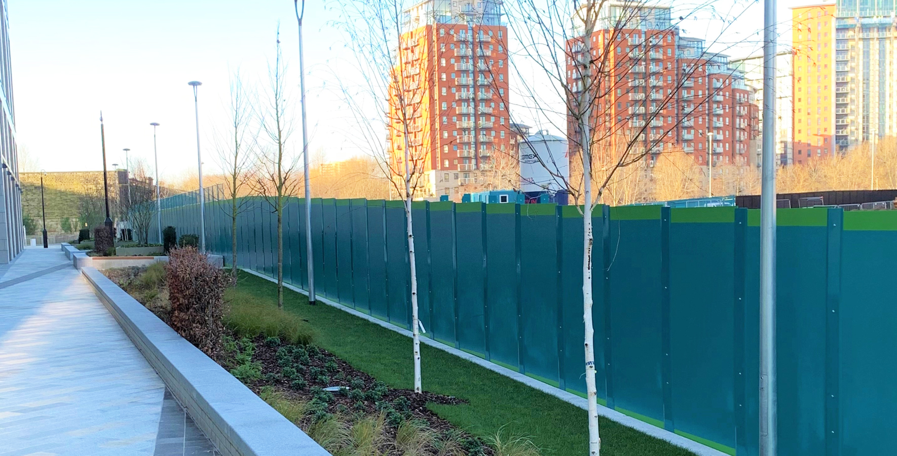 Wellington Place hoarding