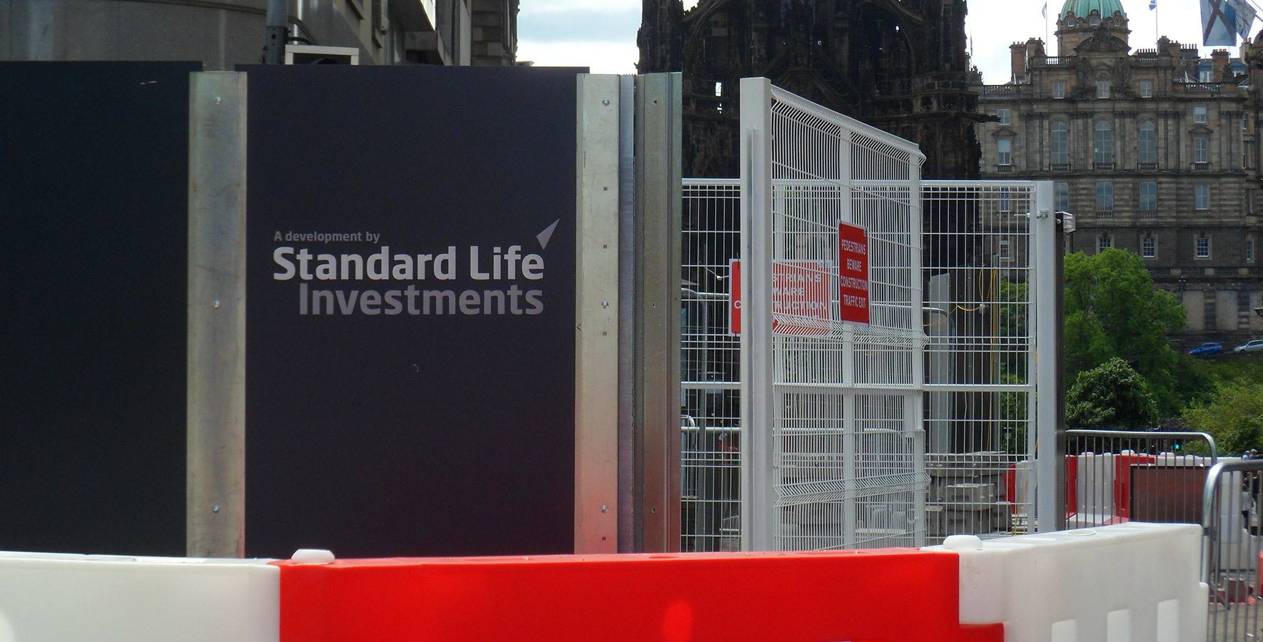 St. Andrew’s Square - Hoarding solution - Hoard it