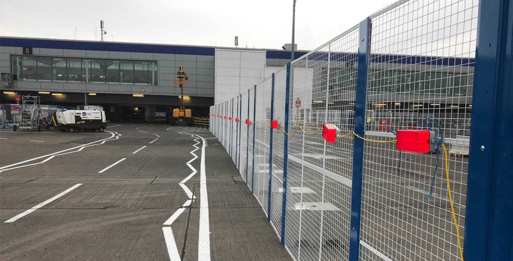 Edinburgh Airport - Hoarding panels